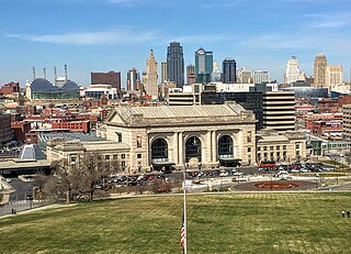 Downtown Kansas City Place in Missouri, United States