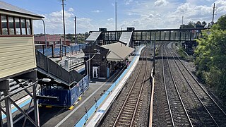 <span class="mw-page-title-main">Dulwich Hill railway station</span> Railway station in Sydney, Australia