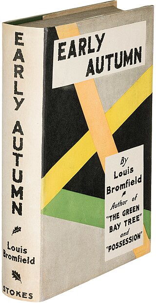 <i>Early Autumn</i> 1926 novel by Louis Bromfield