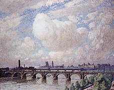 Waterloo Bridge in the Sun (1916) par Émile Claus, collection privée