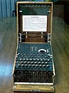 An Enigma machine