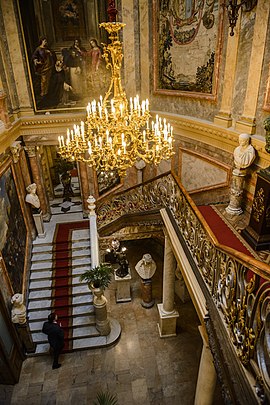 The staircase Entrance Hall 3. Museo Cerralbo.jpg