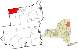 Essex County New York incorporated and unincorporated areas St. Armand highlighted.svg