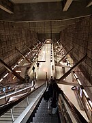 Interior de la estación