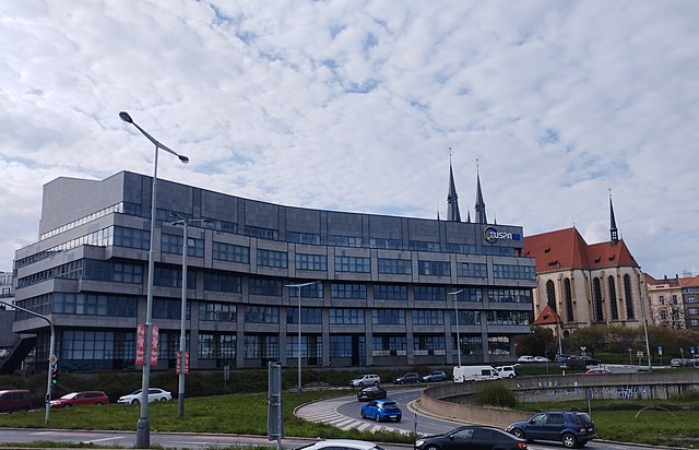 The headquarters of the EUSPA, which operates the Galileo system, in Prague