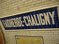 Faidherbe - Chaligny (metrostation)