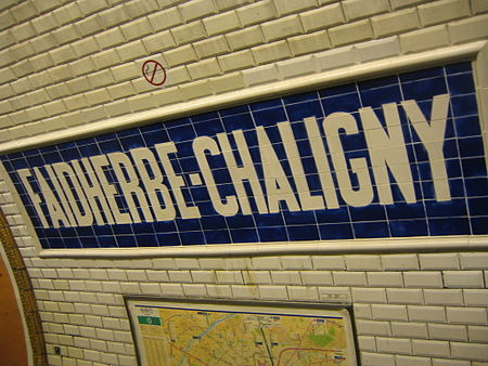 Faidherbe chaligny Metro