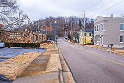 Main Street in Fenton (February 2018)