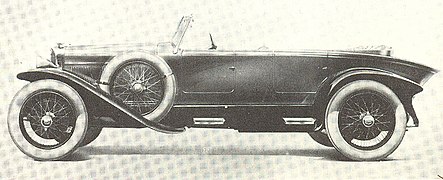 "פיאט 519" דגם "S Torpedo", שנת 1922