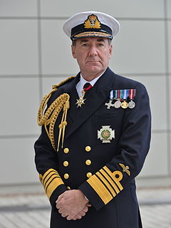 George Zambellas admiral of the Royal Navy