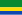 Flagge des Departements Chocó
