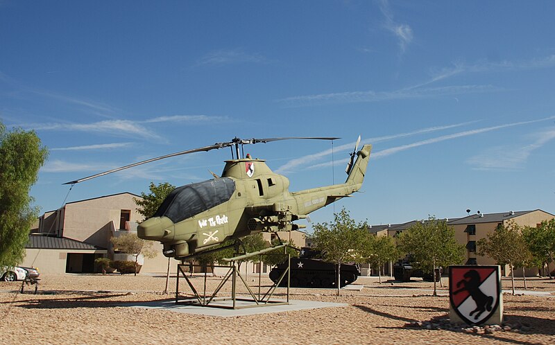 File:Fort Irwin National Training Center - Helicopter - 1.jpg