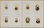 Miniatuur voor Bestand:Fotoalbum leden Tweede Kamer der Staten Generaal, ca. 1867-1880 - volgnummer 41-48.jpg