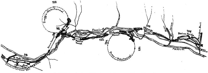 File:FreggioAndPratoSpiralTunnelsBetweenRodi-FiessoAndFaidoStationsOnSouthernRampToGotthardTunnel.jpg