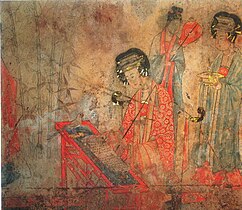 Fresco Songjingtu, Liao Dynasty Tomb at Baoshan.jpg