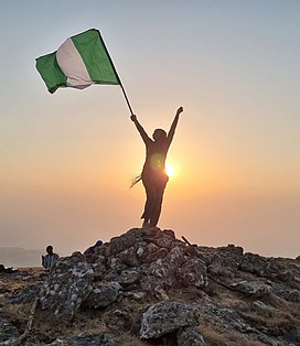 Funmi Oyatogun jubilates on Chappal Wadi.jpg