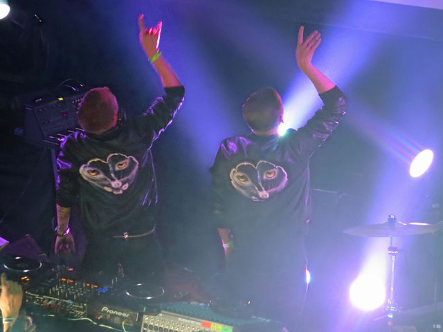 Galantis performing in Chicago in 2014