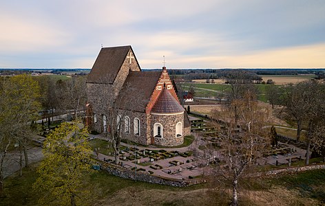 Old Uppsala Church Photograph: Kateryna Baiduzha