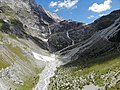 oberster Teil, Blick talaufwärts nach Nordosten