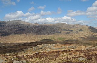 Y Foel Goch mountain in United Kingdom