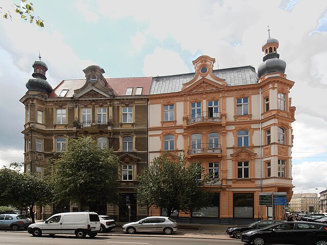 Tenement house in Szczecin, where Kurt Tucholsky lived in his early childhood