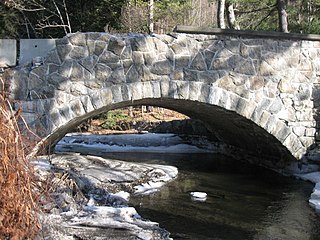 Great Hollow Road Stone Arch Bridge United States historic place