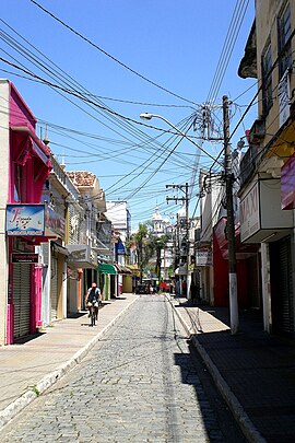 Straße im Zentrum vom Guaratinguetá