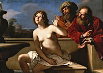 Suzanna and The Elders by Guercino. c. 1649