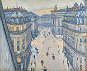 Rue Halévy, From the 6th Floor, óleo sobre tela (1878)