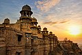 Gwalior Fort (sunset).jpg