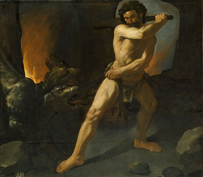 File:Hércules y el Cancerbero, por Zurbarán.jpg