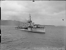 Douglas after conversion to a short range escort HMS Douglas FL4188.jpg