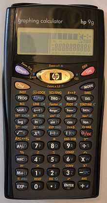 Grafická kalkulačka HP 9g calculator.jpg