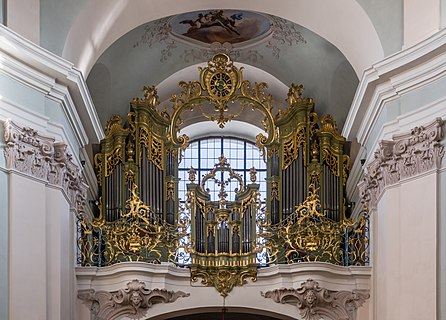 Pipe organ of Hafnerberg pilgrimage church