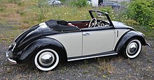 Under 700 Hebmüller Cabriolets were built between 1949 and 1953