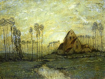 Henry Golden Dearth - An Old Church at Montreuil - 1909.7.17 - Smithsonian American Art Museum.jpg