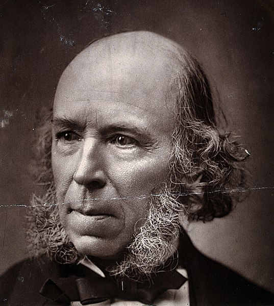 File:Herbert Spencer. Photograph, 1889. Wellcome V0027201.jpg