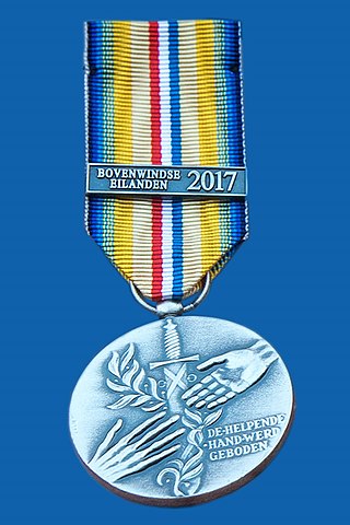 <span class="mw-page-title-main">Commemorative Medal for Humanitarian Assistance in Disasters</span> Award