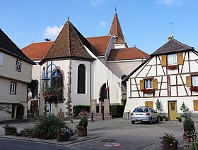 Ilustrační obrázek článku Kostel Saint-Michel v Herrlisheimu-près-Colmaru