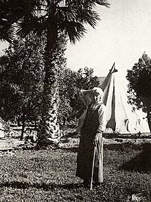 Rachel Bluwstein in kibbutz Degania Alef, 1919–1921