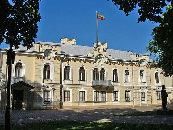 The Historical Presidential Palace in Kaunas