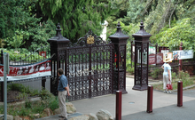 Entrance to the Royal Tasmanian Botanical Gardens Hobart Botanical Gardens Entrance.png