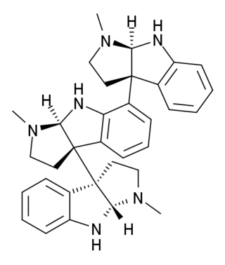 <span class="mw-page-title-main">Hodgkinsine</span> Chemical compound