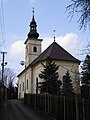 Čeština: Evangelický kostel v Hodslavicích (pohled od jihovýchodu). English: Evangelical church in Hodslavice.