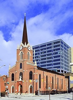 <span class="mw-page-title-main">Holy Cross Church (Columbus, Ohio)</span> Historic church in Ohio, United States