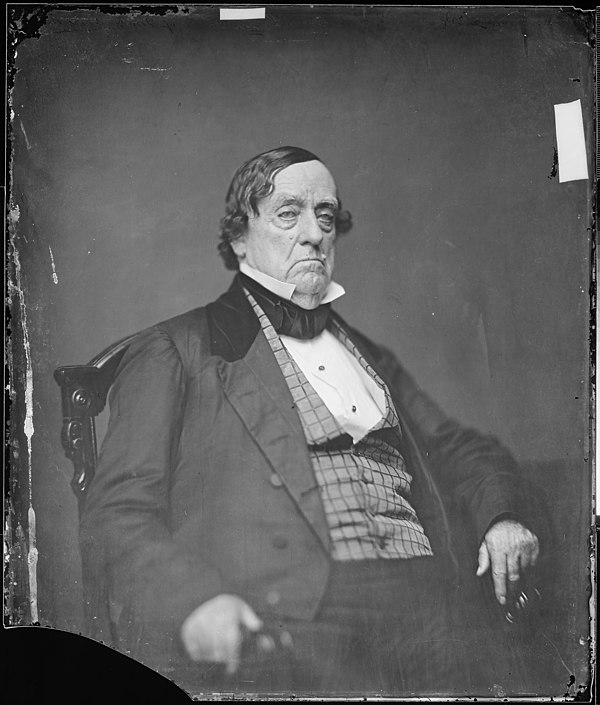 Photograph of Secretary Cass, by Mathew Brady, c. 1860-65