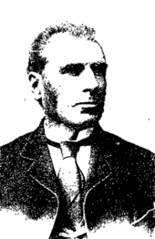 Hugh Gourley was first appointed in 1899 and served for one seven-year term Hugh Gourley, 1898.gif