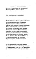 La prière — le peuple aime que les rois prient — Est faite par Tibère, évêque de Verceil. Tous étant réunis, on va tenir conseil. Les deux huissiers de l’Ordre, Anchise avec Trophime, Invitent le plus grand comme le plus infime À parler, l’empereur voulant que les avis, Mauvais, soient entendus, et, justes, soient suivis ; Puis il est répété par les huissiers, Anchise Et Trophime, qu’il faut avec pleine franchise Sur la guerre entreprise offrir son sentiment ; Que chacun doit parler à son tour librement ; Que c’est jour de chapitre et jour de conscience ; Et que, dans ces jours-là, les rois ont patience, Vu que, devant le Christ, Thomas Didyme a pu Parler insolemment sans être interrompu. Et puisse l’empereur vivre longues années ! On voit devant Ratbert trois haches destinées, La première, au quartier de bœuf rouge et fumant Qu’un grand brasier joyeux cuit à son flamboiement, La deuxième, au tonneau de vin que sur la table