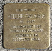 Stolperstein für Helene Sklarek