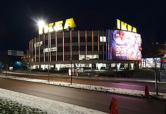 Ikea Kungens Kurva: Historia, Branden, Expansion